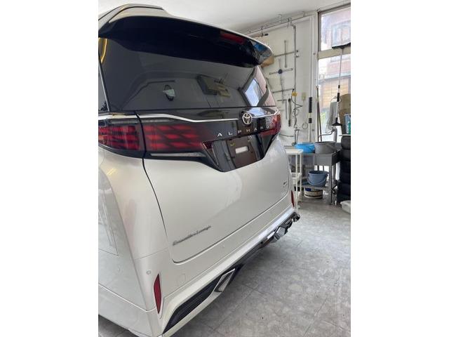 トヨタ　アルファード　諏訪　カーコーティング