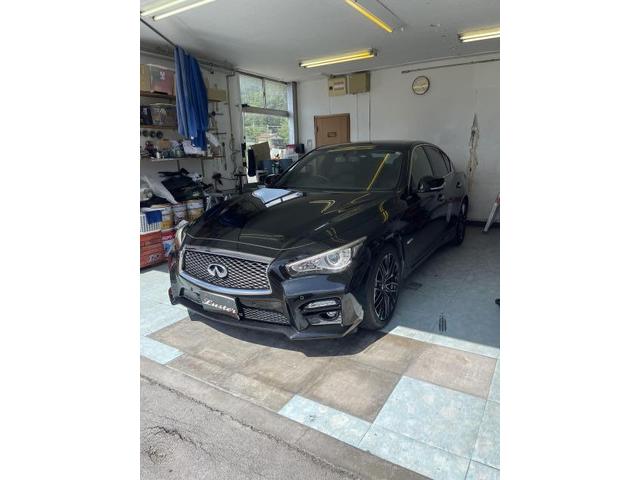 日産　スカイライン　諏訪　カーコーティング