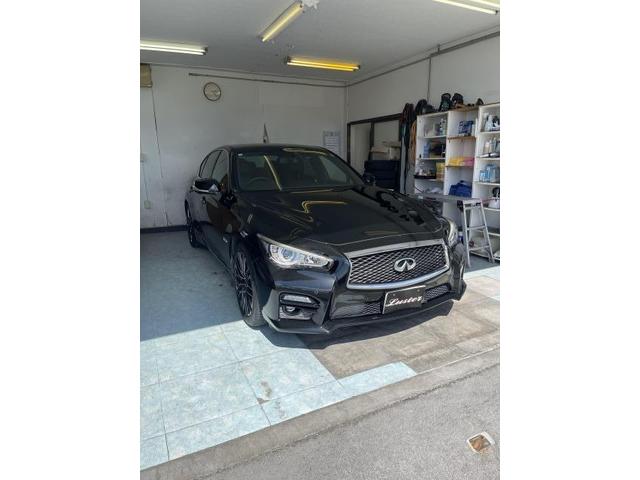 日産　スカイライン　諏訪　カーコーティング