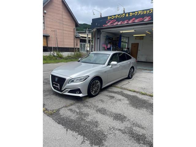 トヨタ　クラウン　諏訪　カーコーティング