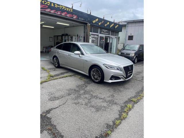 トヨタ　クラウン　諏訪　カーコーティング