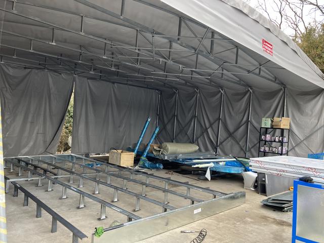 塗装ブース（設置予定）