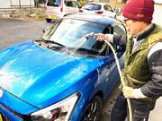 【工程１】大まかな汚れを洗い流し・・・