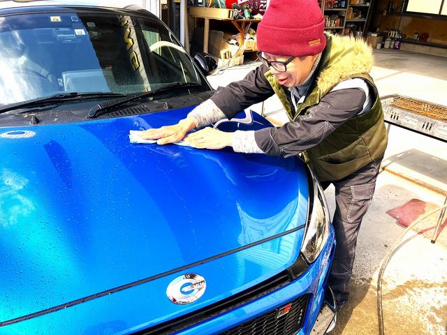 【工程４】念入りに拭き上げます