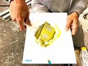 【工程５】溶剤を混合し・・・