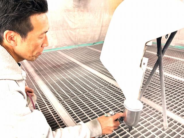 【工程１３】丁寧に塗装していきます