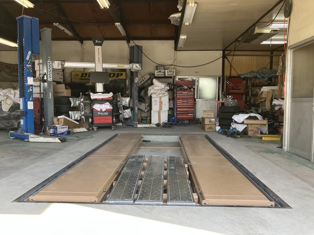 ドライブオンリフトでさまざまな車種に対応