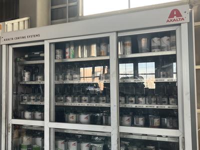 環境に配慮した水性塗料を使用しています