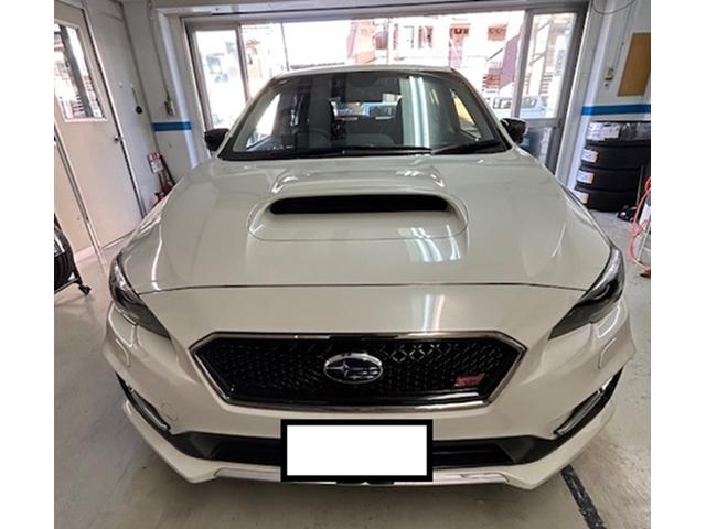 スバル　レヴォーグsti　ホイール・タイヤ交換