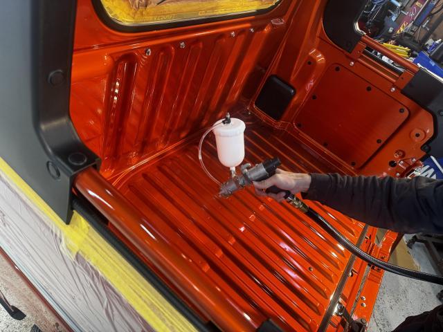 ダイハツ　アトレーデッキバン　ボディコーティング