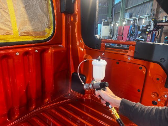 ダイハツ　アトレーデッキバン　ボディコーティング