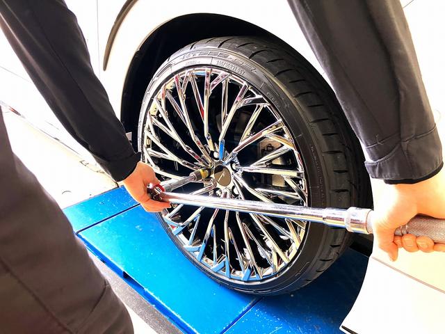 タイヤ交換もＯＫ（２４インチまで）