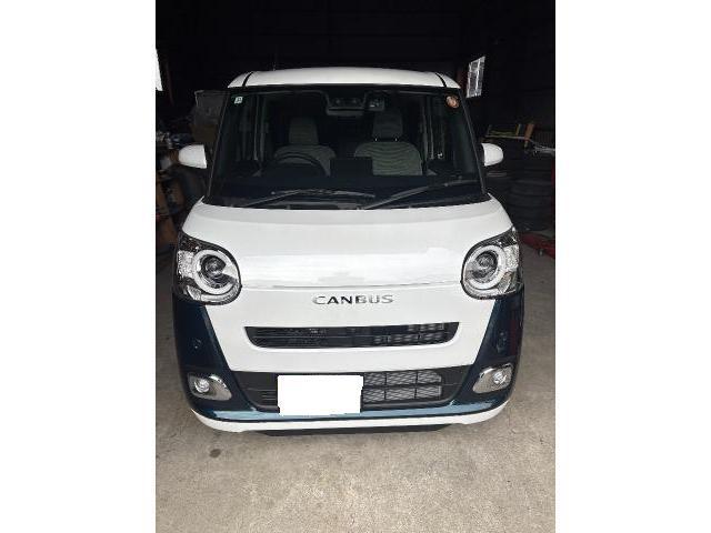 ダイハツ　ムーヴキャンバス　カーナビ・ETC・ドラレコ取付