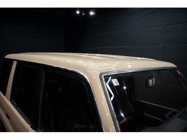 トヨタ ランドクルーザープラド カスタム 塗装 ルーフ塗装 ハーフグロスブラック 京都市