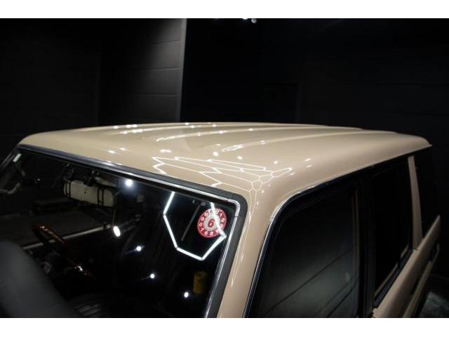 トヨタ ランドクルーザープラド カスタム 塗装 ルーフ塗装 ハーフグロスブラック 京都市