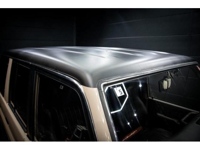 トヨタ ランドクルーザープラド カスタム 塗装 ルーフ塗装 ハーフグロスブラック 京都市