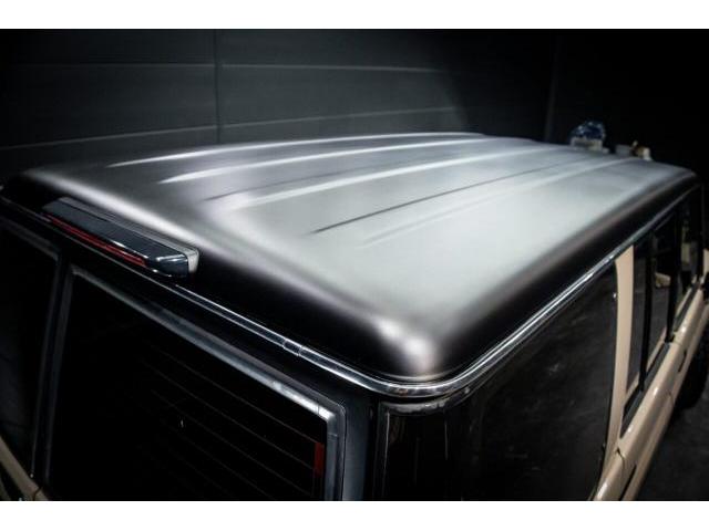 トヨタ ランドクルーザープラド カスタム 塗装 ルーフ塗装 ハーフグロスブラック 京都市