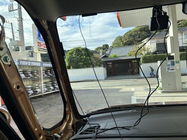 前後ドライブレコーダー・ナビ取付　スズキ　スペーシア　