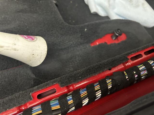 吐瀉物処理　特殊清掃・ワコーズエアキャタライザー施工　アウディ　A3