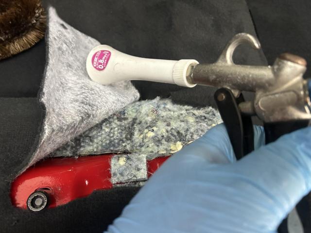 吐瀉物処理　特殊清掃・ワコーズエアキャタライザー施工　アウディ　A3