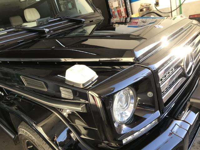 ダイヤモンドキーパー施工 メルセデス・ベンツ G550（W463)
