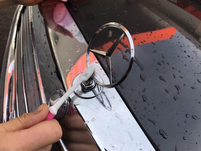 研磨・EXキーパープレミアム施工 メルセデス・ベンツ 560SEL　（V126)