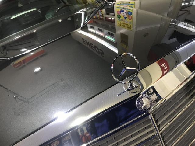 研磨・EXキーパープレミアム施工 メルセデス・ベンツ 560SEL　（V126)