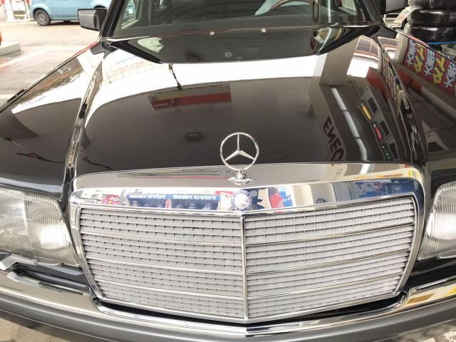 研磨・EXキーパープレミアム施工 メルセデス・ベンツ 560SEL　（V126)