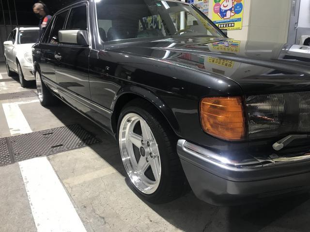 研磨・EXキーパープレミアム施工 メルセデス・ベンツ 560SEL　（V126)