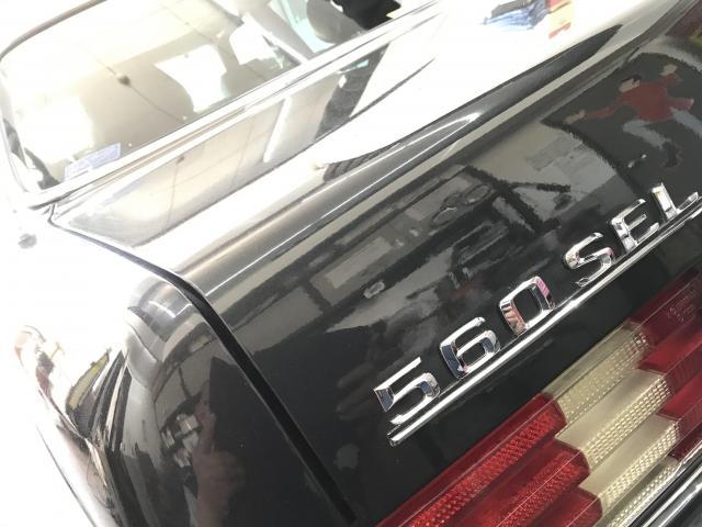 研磨・EXキーパープレミアム施工 メルセデス・ベンツ 560SEL　（V126)