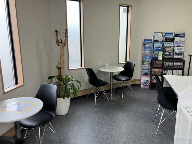 ゆったりとした商談スペースです！