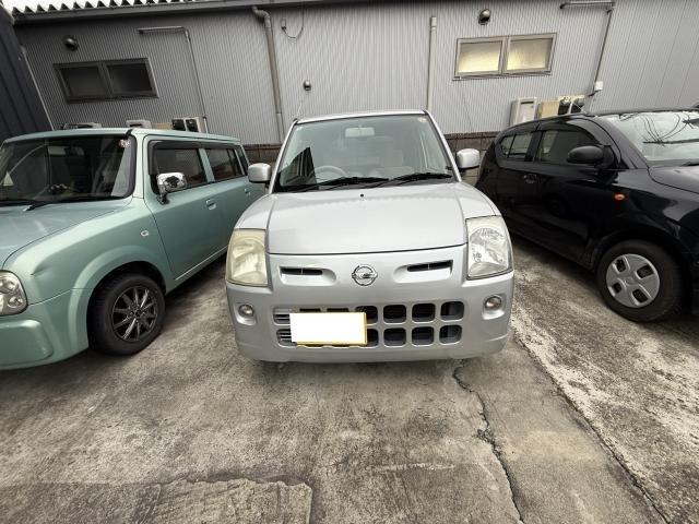 日産　ピノ　板金塗装　板金・外装補修　事故修理　イタズラ　キズ　らくがき　安い　次回車検まで３回エンジンオイル無料！　群馬県　高崎市　前橋市　藤岡市　玉村町　伊勢崎市　【栗原オートサービス】