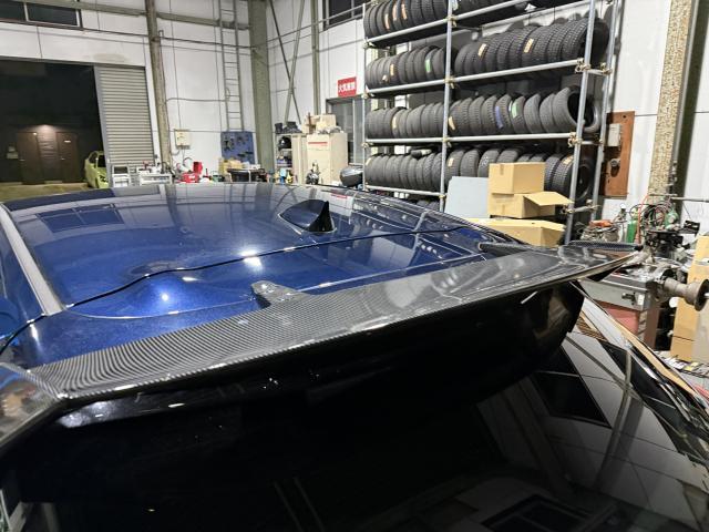 マツダ　アクセラスポーツ　リヤウイング　リヤスポイラー　取付　取り付け　持ち込み　持込　安い　群馬県　高崎市　前橋市　藤岡市　玉村町　伊勢崎市　【栗原オートサービス】