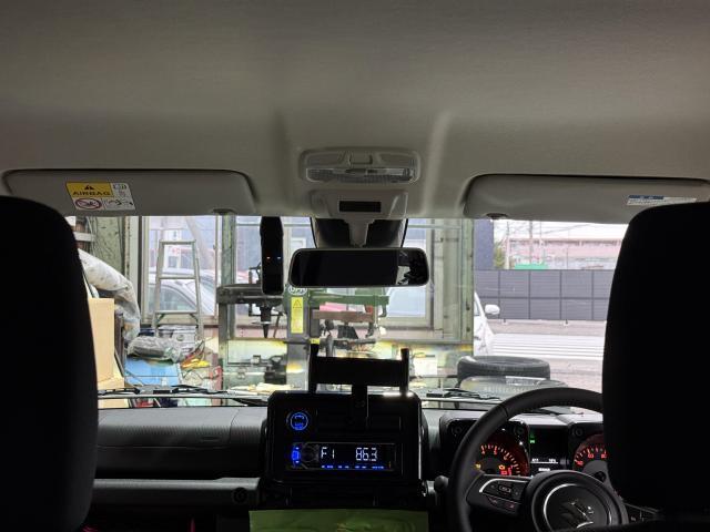 スズキ　ジムニー　オーディオ　ナビ　ディスプレイオーディオ　前後ドライブレコーダー　ドライブレコーダー　取付　取り付け　持込　持ち込み　安い　群馬県　高崎市　前橋市　藤岡市　玉村町　伊勢崎市　【栗原オートサービス】