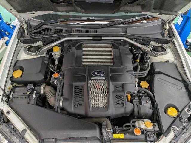 スバル　レガシィ　BP5　持ち込みマフラー取付　持ち込みタワーバー取付　STI純正マフラー　STIフレキシブルタワーバー　松戸　