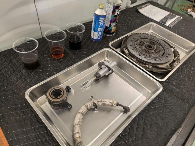 日産 フェアレディZ Z34 クラッチ戻らない クラッチ切れない CSC交換 クラッチオーバーホール 強化CSC DAYTONA