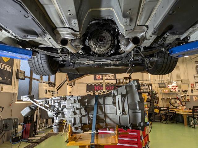 日産 フェアレディZ Z34 クラッチ戻らない クラッチ切れない CSC交換 クラッチオーバーホール 強化CSC DAYTONA