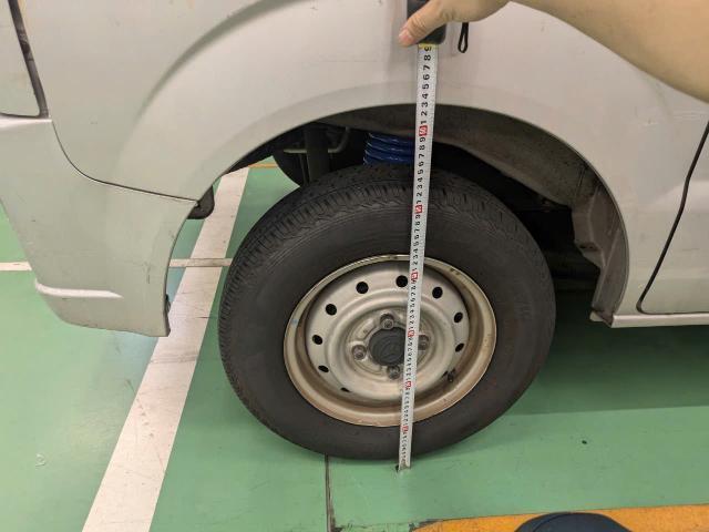 日産　ＮＶ１００クリッパーバン　エブリィ　ハイレートスプリング交換　強化サスペンション　オーバーテックハイレートスプリング取付