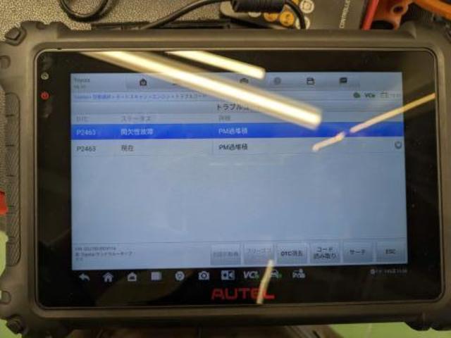 DPF再生不十分　DPF強制燃焼　トヨタ　ランドクルーザープラド　DPF警告　DPFクリーニング　LIQUIMOLY　DPFクリーナーメンテナンス・日常点検