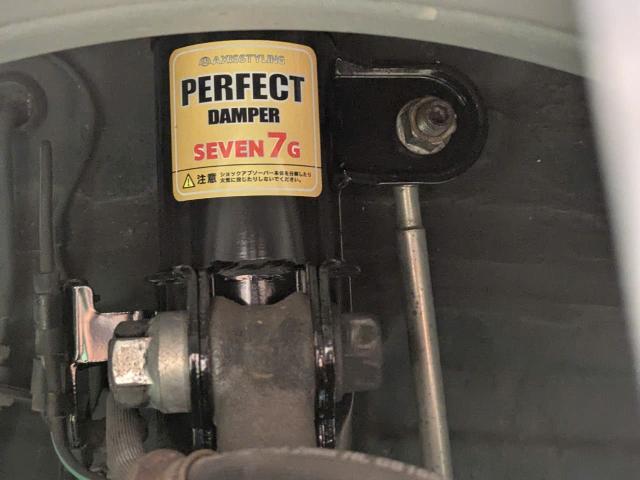 トヨタ　20系アルファード　車高調取り付け　パーフェクトダンパー　SEVEN　7g　乗り心地改善　サスペンション・足回りパーツ取付