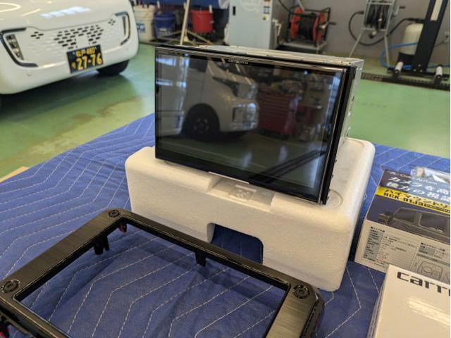 スズキ　ジムニー　ナビ取付　カロッツェリア　AVIC-CL912Ⅳ　アルパイン　デジタルインナーミラー取付　DVR-DM1000B-IC　　カーナビ・ETC取付