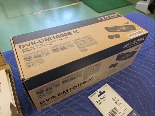 スズキ　ジムニー　ナビ取付　カロッツェリア　AVIC-CL912Ⅳ　アルパイン　デジタルインナーミラー取付　DVR-DM1000B-IC　　カーナビ・ETC取付