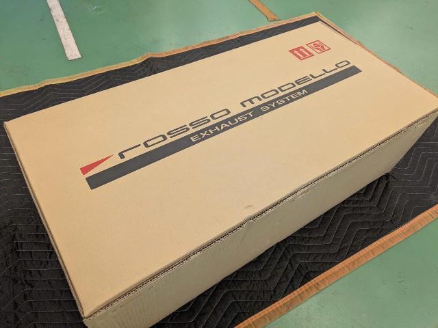 スズキ　ジムニー　マフラー交換　社外品マフラー取り付け　ロッソモデロ　持込マフラー取り付け