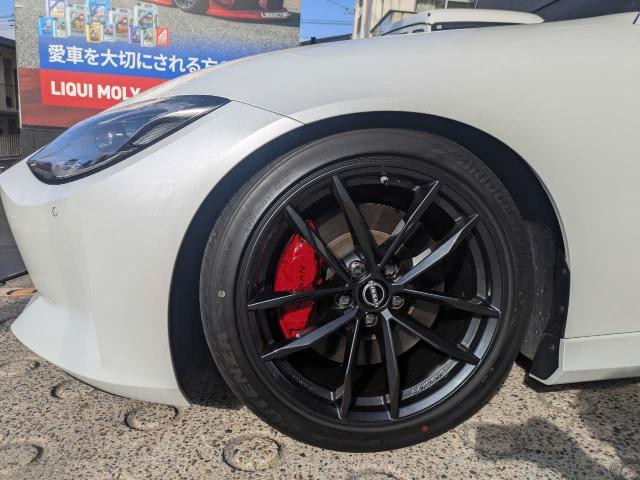 日産　フェアレディＺ　RZ34　車高調取り付け　HKSハイパーマックスS　1G締め　サスペンション・足回りパーツ取付