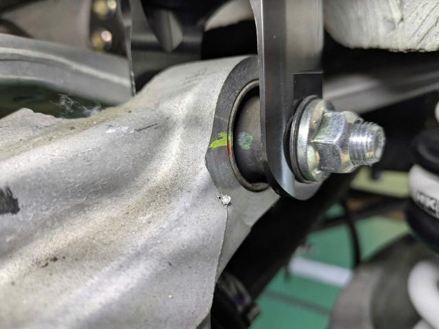 日産　フェアレディＺ　RZ34　車高調取り付け　HKSハイパーマックスS　1G締め　サスペンション・足回りパーツ取付