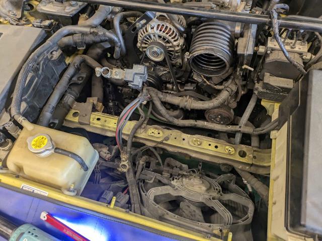 マツダ　ＲＸ－８　エンジンオイル漏れ修理　オイルパン漏れ修理　クランクオイルシール交換　エンジン関連修理・整備