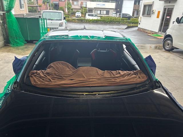 トヨタ　８６　ハチロク　フロントガラス交換　フロントガラス入替　宮崎市　日向市　延岡市　その他修理・整備