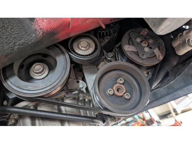 フォルクスワーゲン　ルポ　エアコン修理 コンプレッサー交換