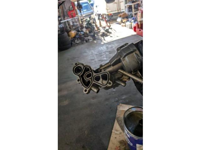 ＭＩＮＩ　ＭＩＮＩ　オイル漏れ　Ｒ60オイルフィルターハウジングガスケット交換