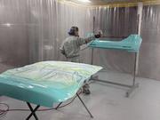 塗装専用イオンシャワーブース完備